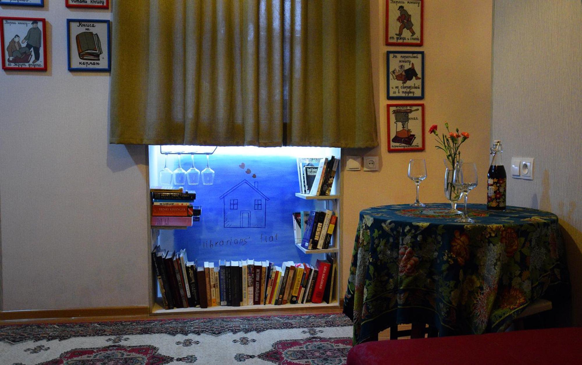 Librarians' Flat Lägenhet Tbilisi Exteriör bild
